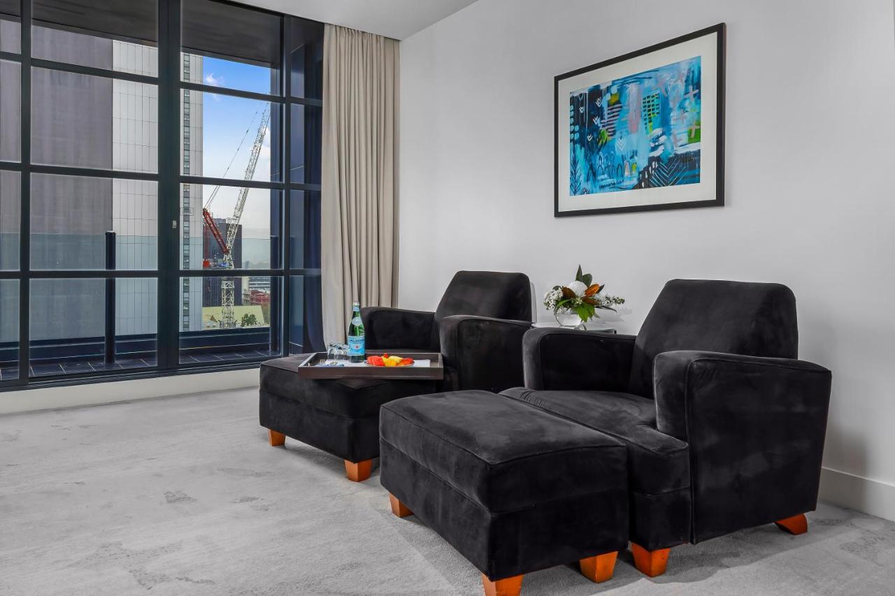 Peppers Waymouth Hotel Adelaide Exterior photo A living room in a typical apartment