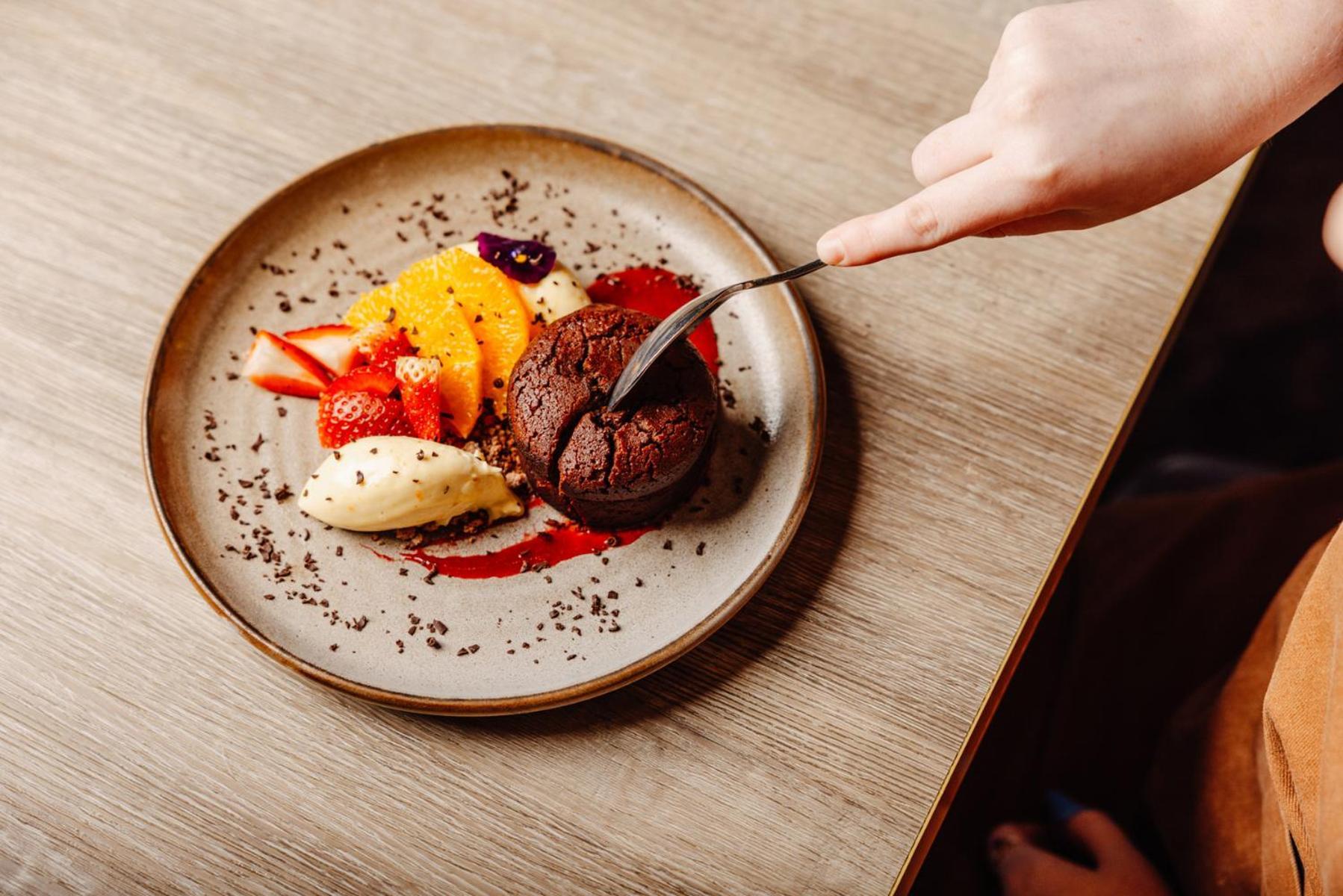 Peppers Waymouth Hotel Adelaide Exterior photo A chocolate dessert